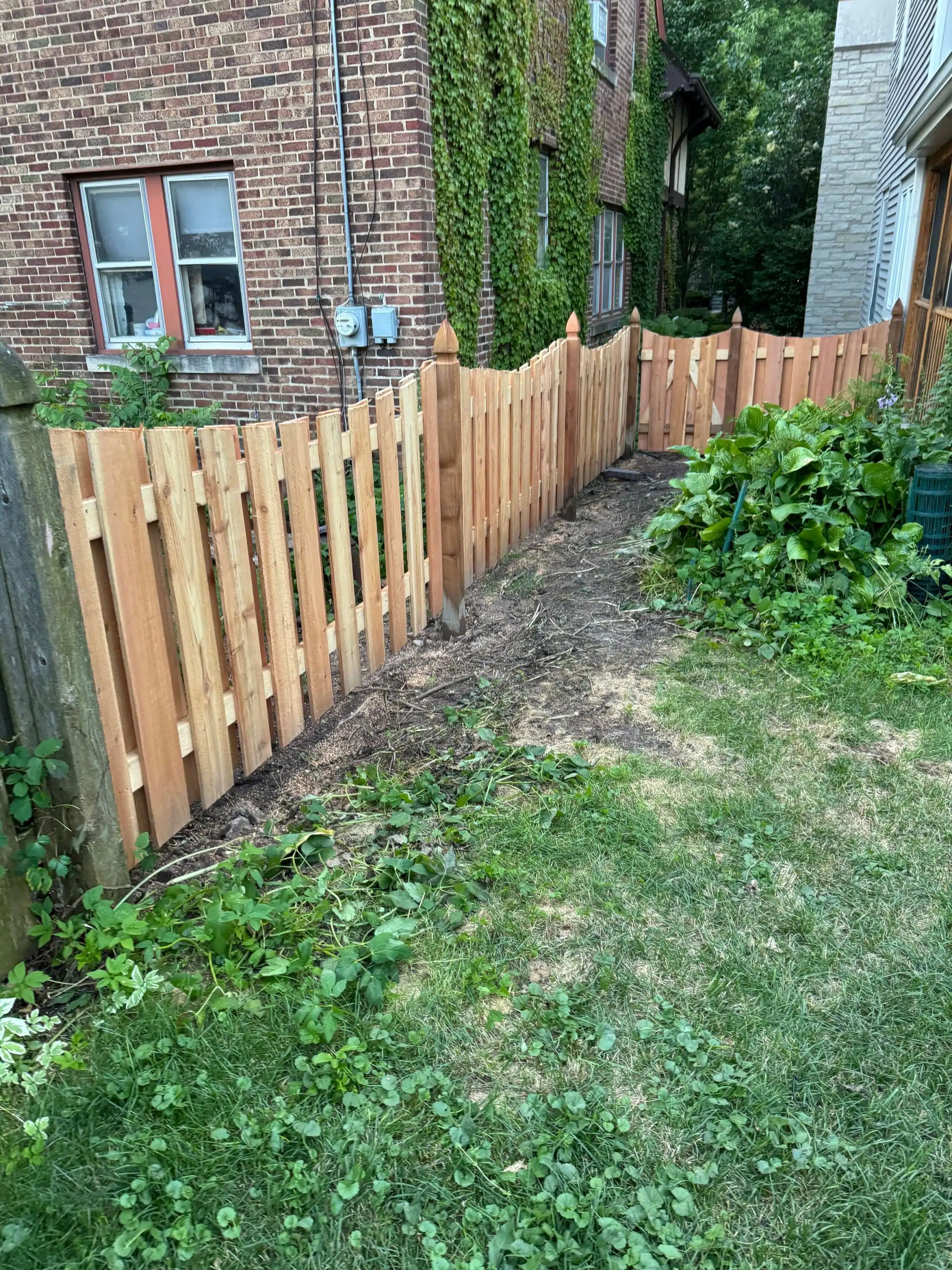 Scallop Top Picket Shadow Box