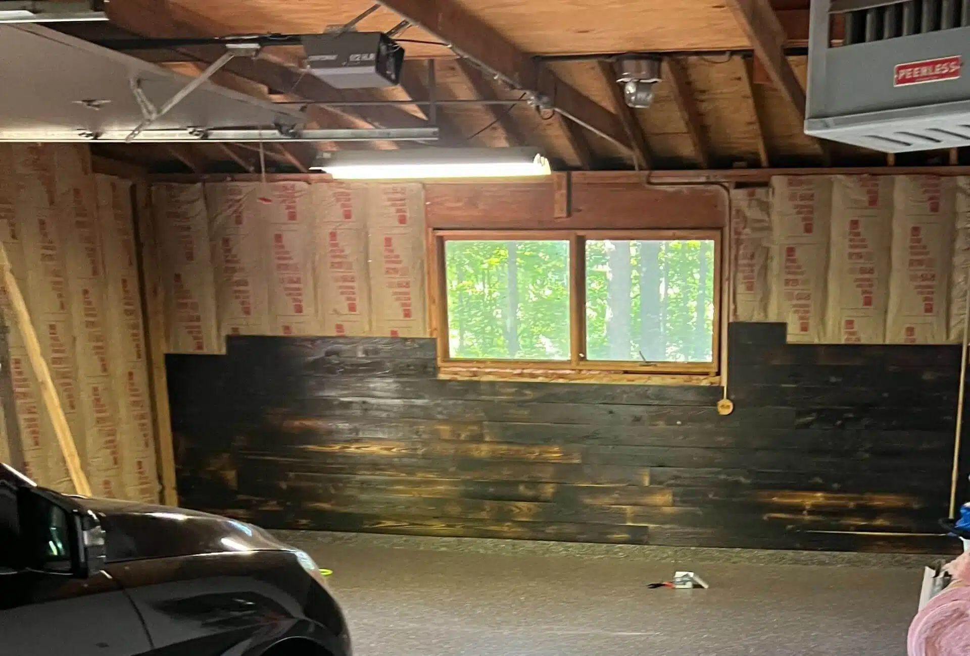 Garage Interior Wall, Burnt Cedar