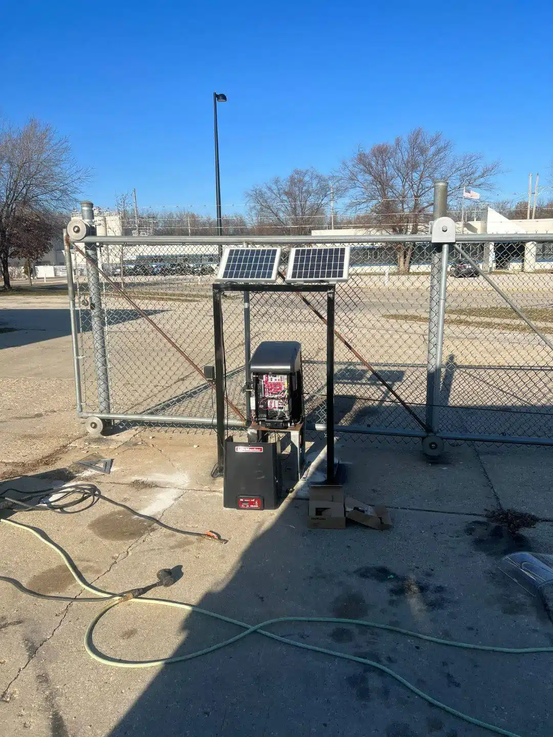 Automatic Solar Gate